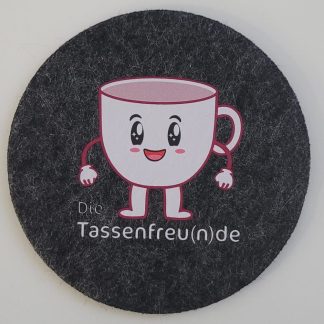 Tassenuntersetzer Filz mit individueller Gestaltung