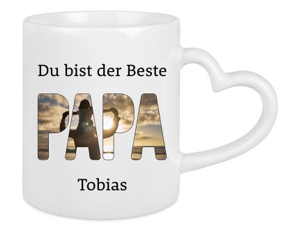 Bester Papa Tasse – Bild 4