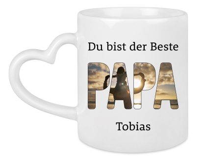 Bester Papa Tasse – Bild 3