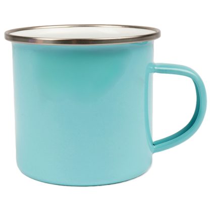 Farbige Emailletasse – Bild 2
