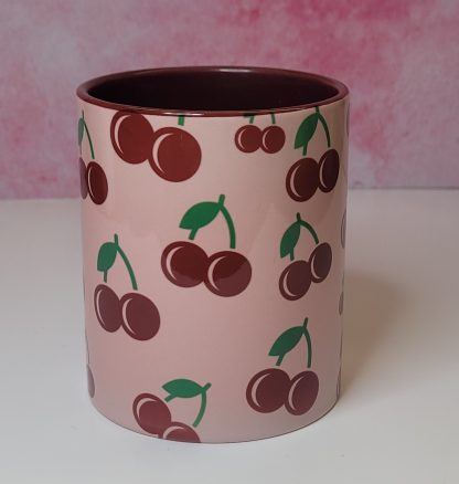 Motiv Tasse mit Kirschen – Bild 3